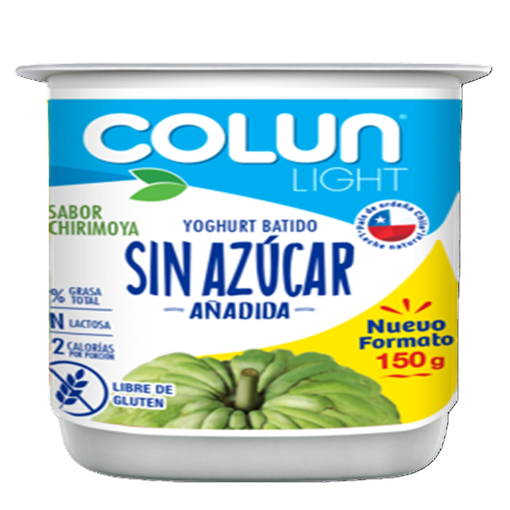 Yoghurt Sin Azúcar Chirimoya 150 g Colun