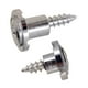thumbnail image 2 of Retenedor De árbol De Cuerda De Guitarra Con Tornillos 7.8mm Guitarras Eléctricas Piezas Plata, 2 of 3