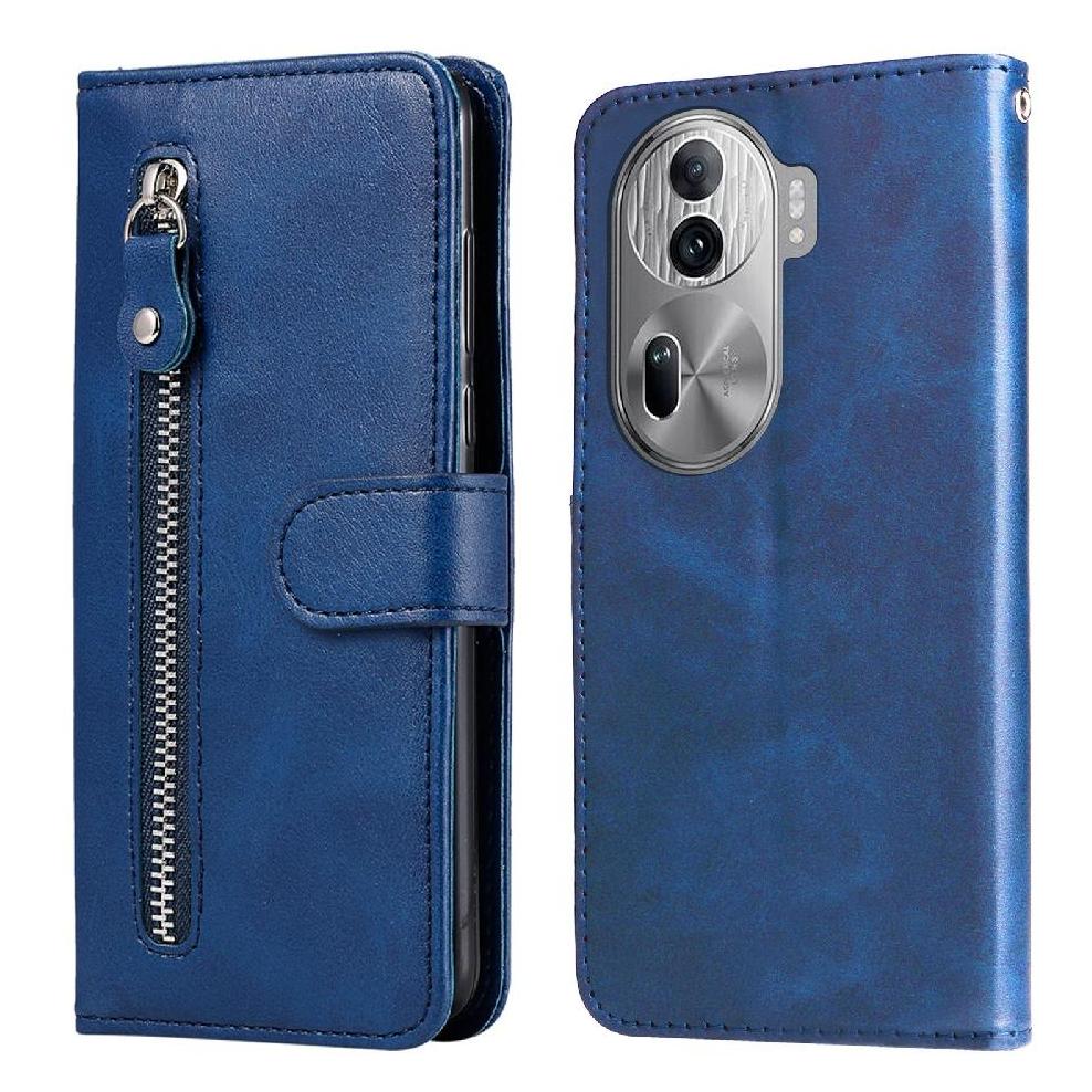 Gangxun - Funda Con Cremallera Para Oppo Reno 11 Pro 5G, Carcasa Cartera De Cuero Pu Con Soporte Y Tarjetero