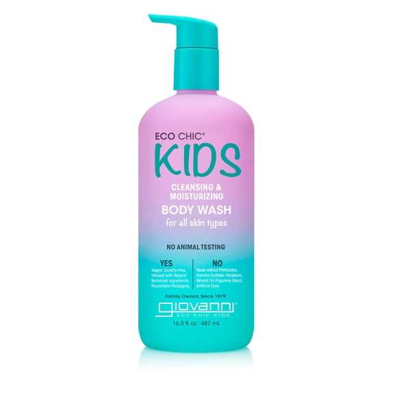 Gel de baño GIOVANNI Eco Chic Kids Limpiador e Hidratante 490ml