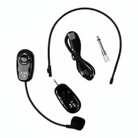 Genérico - Micrófono Inalámbrico De Cintillo Con Receptor 2.4G