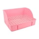 thumbnail image 2 of Caja De Arena Para Conejos, Orinal Antisalpicaduras, Entrenador Para Hámster, Conejillos De Indias, Conejito Rosa, 2 of 2