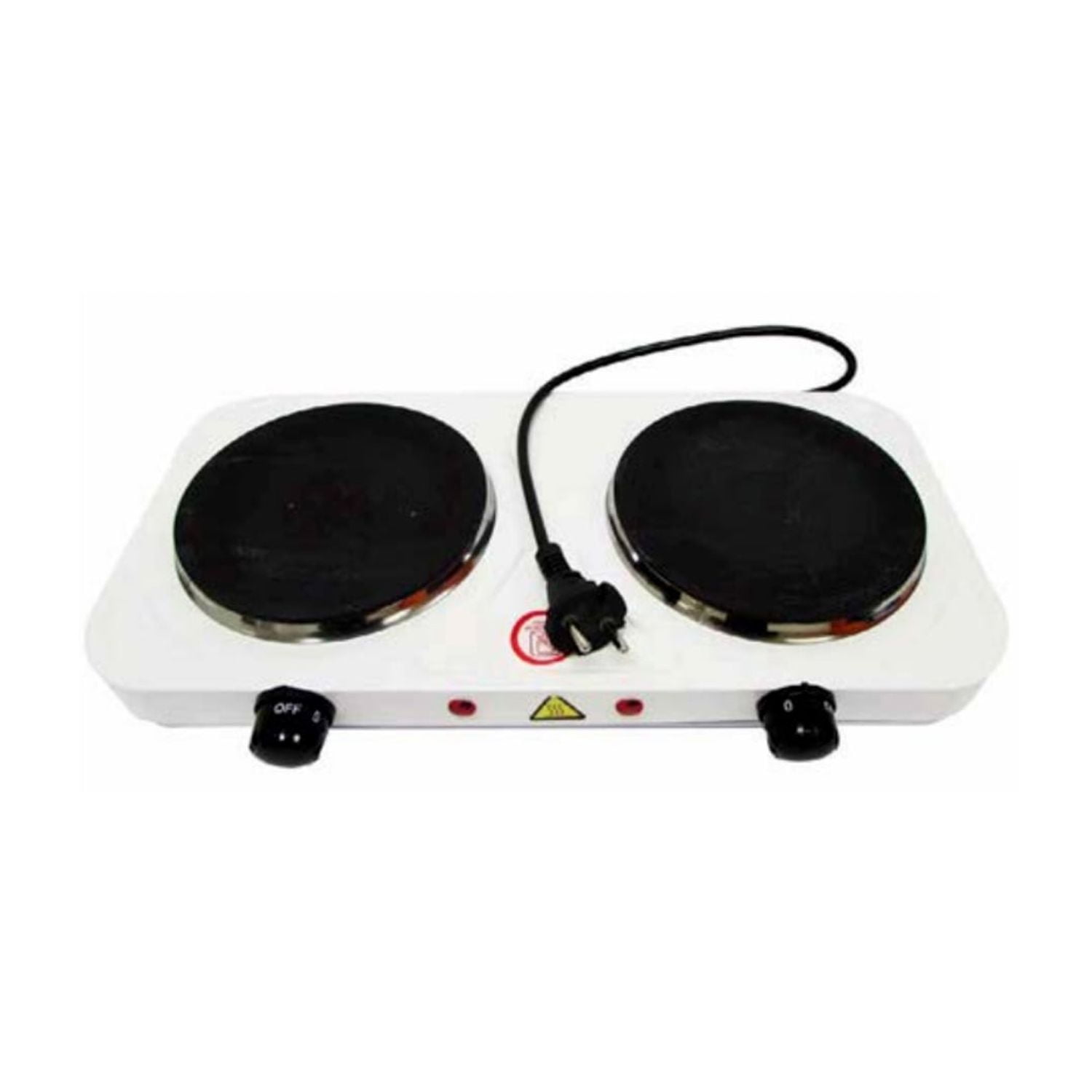 Cnzidel - Cocina Encimera Eléctrica De 2 Platos 2000w - Ps