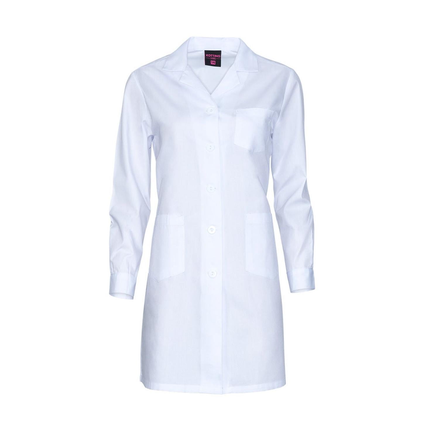 Kotting - Delantal Blanco Escolar Niña Blanco 6