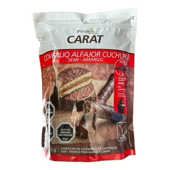 COVERTURA ALFAJOR CUCHUFLI 1KG PURATOS