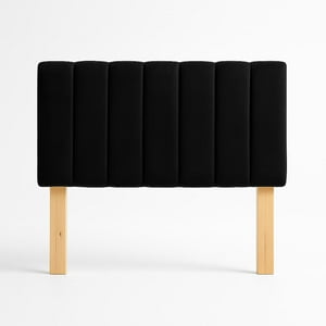 Ethan Desing - Respaldo 2 Plazas Tubular Negro