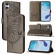 thumbnail image 5 of Funda Cartera Mariposa Para Samsung Galaxy A07 4g Con Soporte Y Ranuras Para Tarjetas Gris, 5 of 5