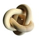 thumbnail image 2 of Nudo De Madera De Decoración De Eslabones De Cadena De 3 Eslabones Tallados A Mano Para Decoración De Estantes De Madera, 2 of 5