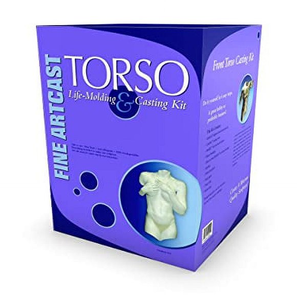 Kit de vaciado corporal ARTMOLDS para moldeado de cuerpo y torso