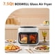 thumbnail image 3 of Freidora BOSWELL Glass, calefacción circulante, 7,5 L, color blanco, 1800 W, 3 of 6