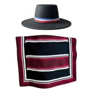 Genérico - Manta Poncho + Sombrero Huaso