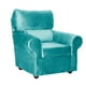 thumbnail image 2 of Sillon 1C Beron Felpa turquesa  95x90x100 cm, 2 of 3