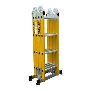 Doer - Escalera Stanley Articulada Dieléctrica 150Kg 4X4
