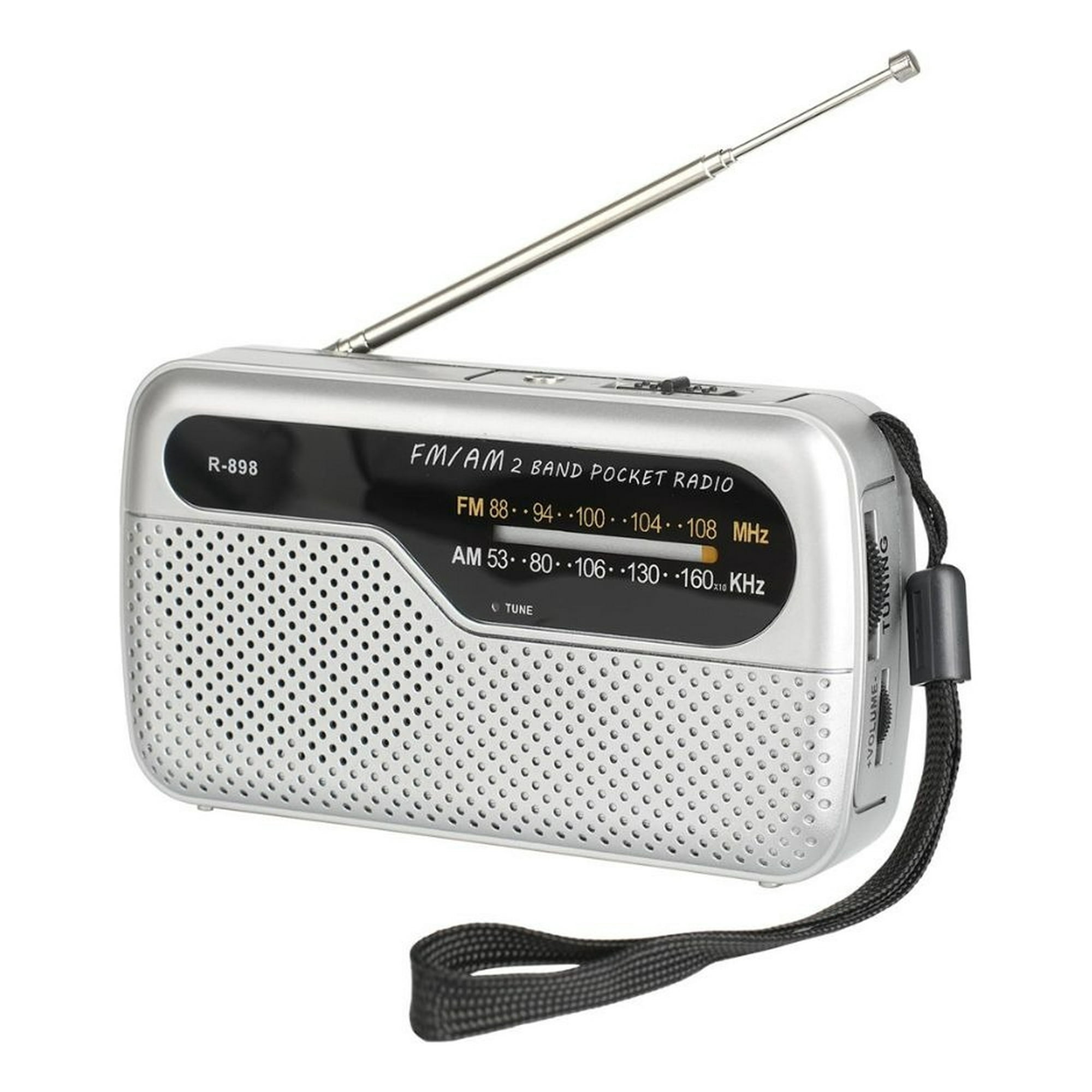 Genérico - Radio De Bolsillo Compacto Portatil Am/fm Musica Lau