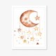thumbnail image 1 of CUADRO DECORATIVO 35X45 HABITACIÓN INFANTIL LUNA Y ESTRELLAS, 1 of 2