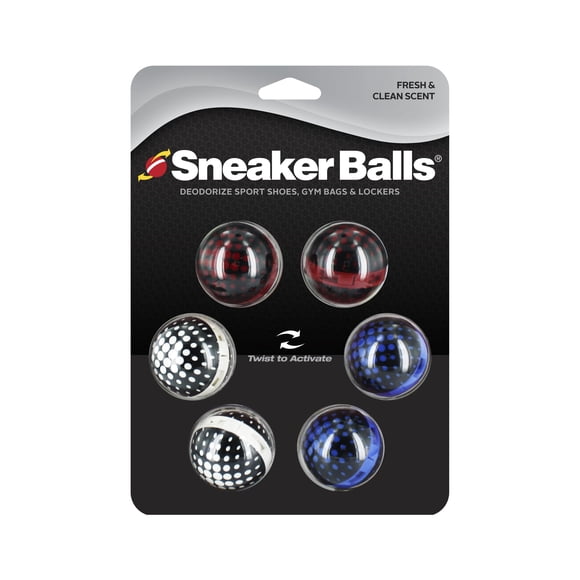 Pack de 6 ambientadores para zapatos Sneaker Balls Matrix
