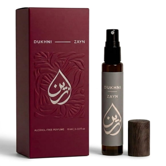 Perfume Dukhni Zayn 10 ml Spray de Larga Duración