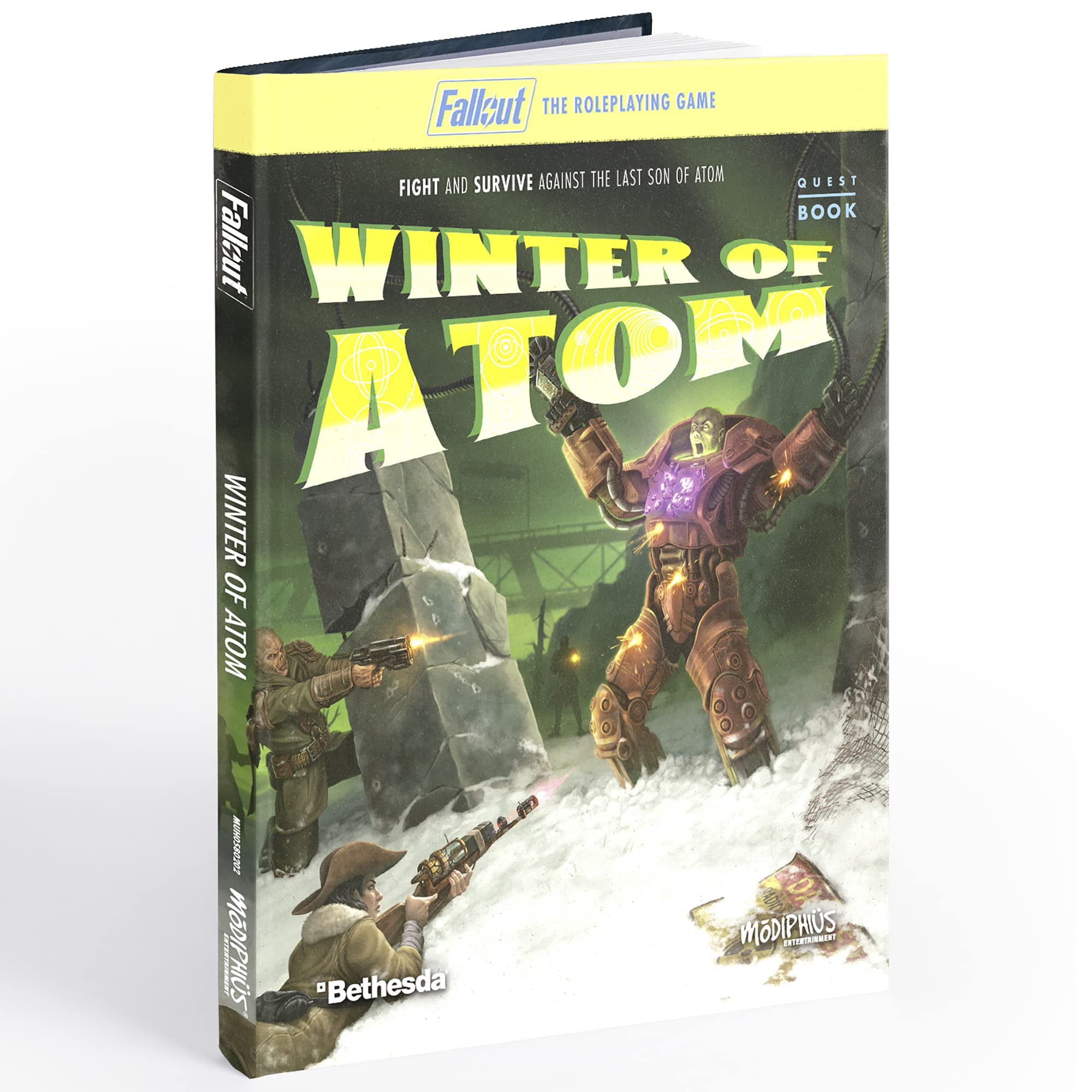 Libro Modiphius Fallout: El Juego De Rol Winter Of Atom