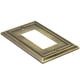 thumbnail image 2 of Placa de pared Henne Bery con perlas hundidas, latón antiguo, paquete de 2, 2 of 7