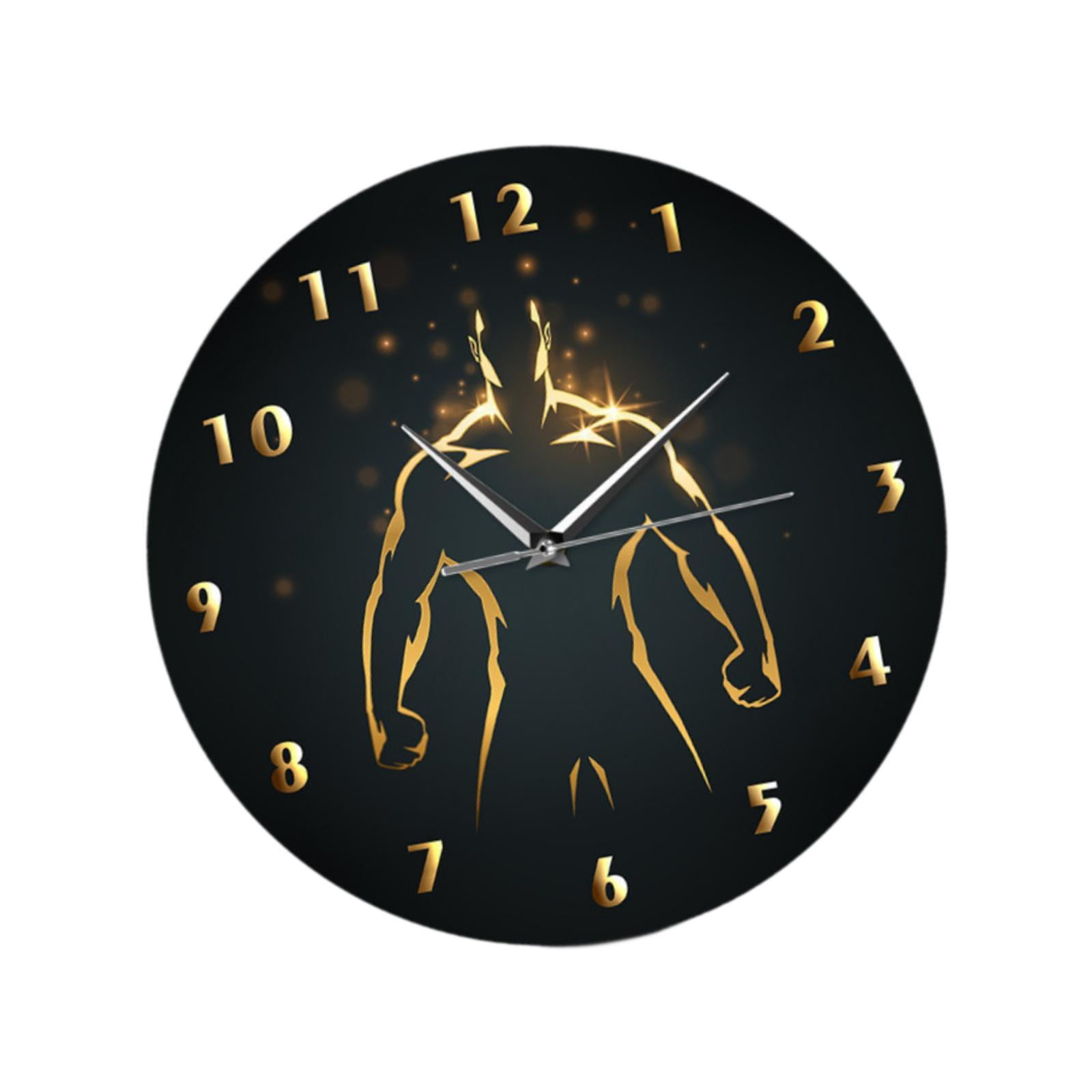 Bothyi - Reloj De Pared Silencioso Que No Hace Tictac, Elegante Reloj Colgante De 12 Pulgadas Para Decoración De Oficinas