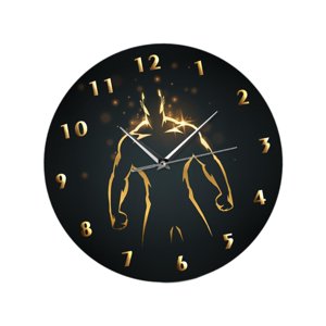 Bothyi - Reloj De Pared Silencioso Que No Hace Tictac, Elegante Reloj Colgante De 12 Pulgadas Para Decoración De Oficinas