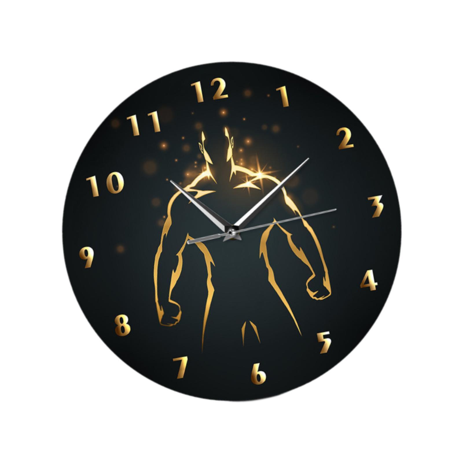 Bothyi - Reloj De Pared Silencioso Que No Hace Tictac, Elegante Reloj Colgante De 12 Pulgadas Para Decoración De Oficinas