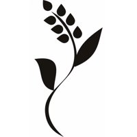 Rienda Libre Graphics - Decomural Simple Flower Floral Stem Ws-18040