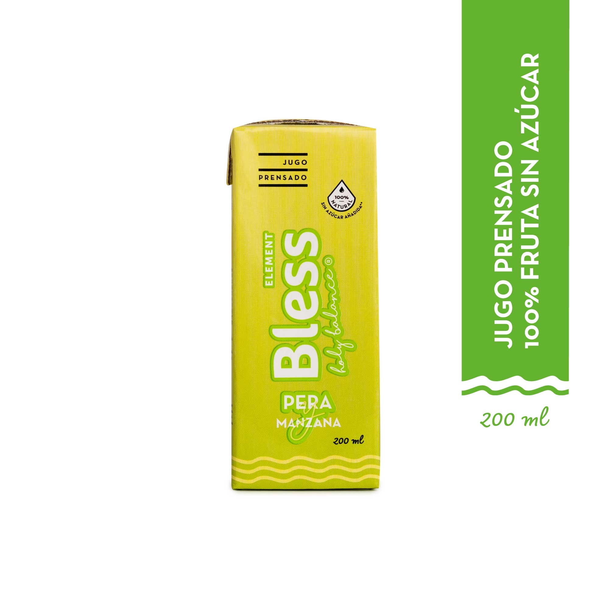 Jugo Pera Manzana Caja 200 ml Bless