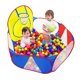thumbnail image 1 of Tienda de campaña plegable Ball Pit Eocolz Kids, grande, 120 cm, azul, 1 of 6