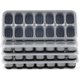 thumbnail image 1 of Bandejas para Hielo Jrisbo de Silicona, 4 Unidades, 56 Cubos, 1 of 3