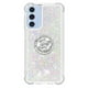 thumbnail image 2 of FOXDOCK Funda Glitter Líquida para Samsung Galaxy A17 con Anillo Brillante, TPU Antichoques y Esquinas Reforzadas, Soporte, 2 of 6