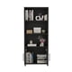 thumbnail image 3 of Biblioteca Estante 2 Puertas Abatibles 4 Niveles Negro, 3 of 8