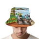 thumbnail image 4 of Todos Saluden al Rey Julien Sombrero bucket para adultos, gorra de protección solar, sombrero de pescador plegable para viajes al aire libre, pesca y actividades de verano, 4 of 6