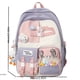 thumbnail image 4 of Be Trendy and Stylish with this Kawaii Colorblock Student Schoolbag!, 4 of 5