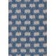 thumbnail image 1 of Alfombra Novogratz de Momeni Villa Turin, azul, 60 cm x 90 cm, 1 of 9