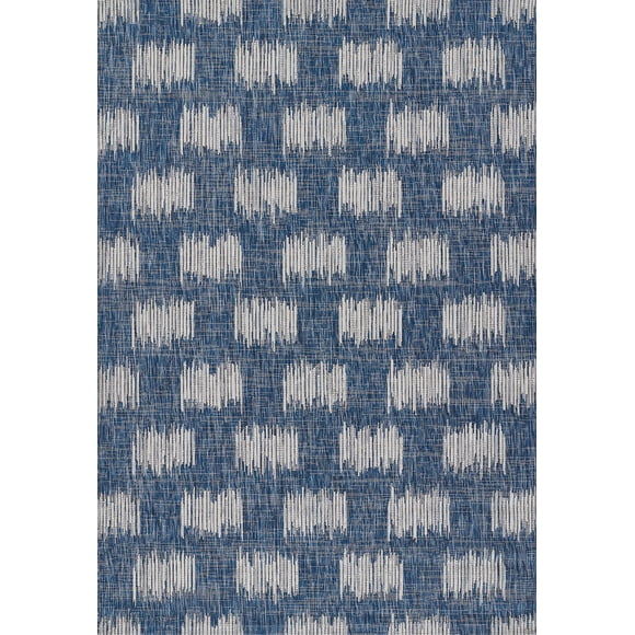 Alfombra Novogratz de Momeni Villa Turin, azul, 60 cm x 90 cm