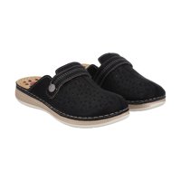 Zueco Mujer Negro Marina Police