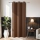 thumbnail image 1 of Cortina para Puerta Joydeco Marrón 102x198 cm con Ojales Blackout, 1 of 9