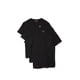 thumbnail image 1 of Camisetas Emporio Armani de algodón con cuello en V para hombre, color negro, talla S, 1 of 5
