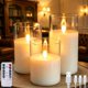thumbnail image 1 of Velas JMTONE Recargables 200 h Vidrio Transparente con Control Remoto, 1 of 9