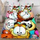 thumbnail image 3 of Garfield 3-Piece Bedding Set For Kids Boys Girls Adult Cartoon Warm Cute Fashion Holiday Present Gift Bed Sheets, 3 of 5
