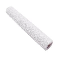 Magideal - Jacquard Mesh Mesh Decorative Net Table Arrangador De Moda Arrancio De Bricolaje Papel De Envoltura De Flores De Bricolaje Para El Día De San Valentín Blanco