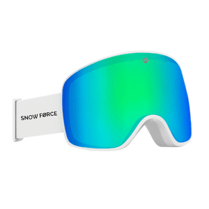 Snow Force - Antiparras Magnéticas Ski & Snowboard North Pole / Verde - Blanco - Blanco