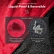 thumbnail image 5 of Manta impermeable ARDORI tamaño king roja y negra 210 x 210 cm, 5 of 9