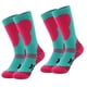 thumbnail image 1 of Calcetines de esquí para niños, paquete de 2 pares de calcetines de snowboard para niños y niñas pequeños, diseño por encima de la pantorrilla con puño antideslizante., 1 of 6