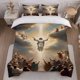 thumbnail image 1 of Ascension of Jesus into Heaven Themed Bedding Set Soft and Comfortable All-Season Duvet Cover and Pillowcase Set Ideal for Home and Bedroom Guest Room, 1 of 5