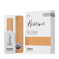 Cañas Clarinete Bb 2.5 Organic Reserve Pack 10 Odce1025 Daddario