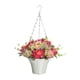 thumbnail image 5 of Flores Colgantes Artificiales Con Maceta De Cadena De Cesta Para Terraza, Patio Al Aire Libre, Estilo E, 5 of 5