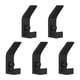 thumbnail image 1 of Ganchos De Utilidad Para Almacenamiento, Colgador Para Patio, Baño, Cobertizo, Abrigo, Ganchos De Pared, Color Negro, 5 Uds., 1 of 3