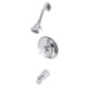 thumbnail image 1 of Grifo Kingston Brass KB3631PXT de una sola manija para bañera/ducha, 1 of 9